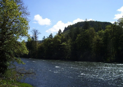 McKenzie River vacation home rental River View